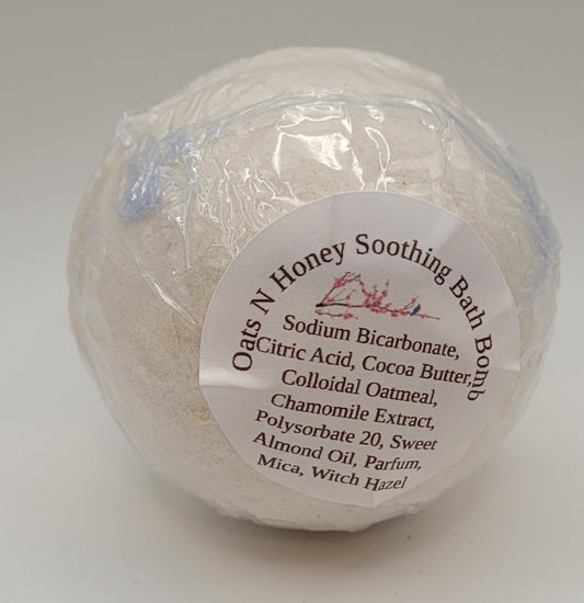 Soothing Oats N Honey Bath Bomb